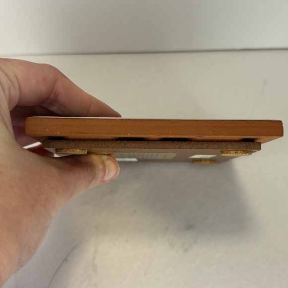 Masterworks Handcrafted Kokopelli Design Glazed 6” Tile Trivet G303 - Picture 4 of 7